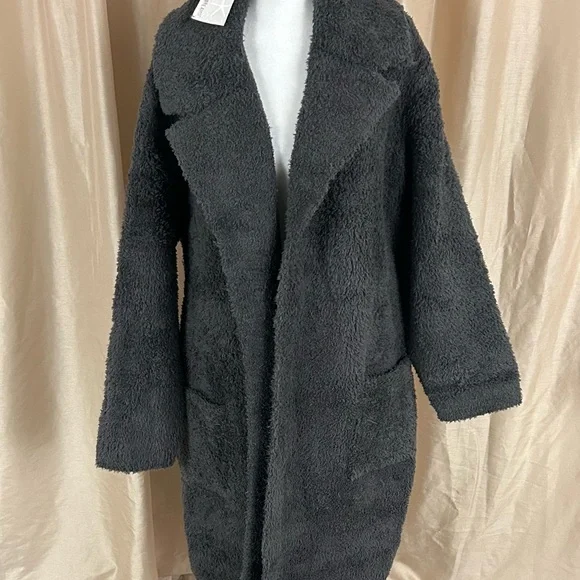 NWT Barefoot Dreams CozyChic Teddy Coatigan Anchor - Picture 9 of 15